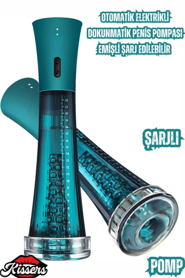 #7539 - Otomatik Elektrikli Penis Pompası - En İyi Şarj Edilebilir Emişli Model