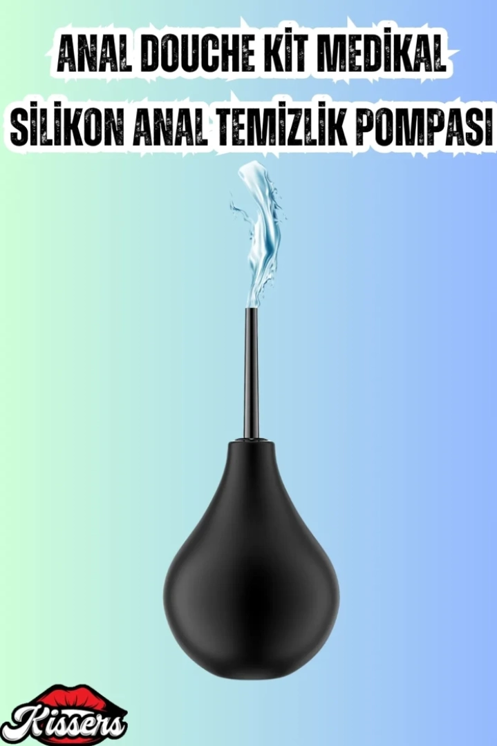 #7687 - Anal Temizlik İçin Medikal Silikon Anal Douche Kit