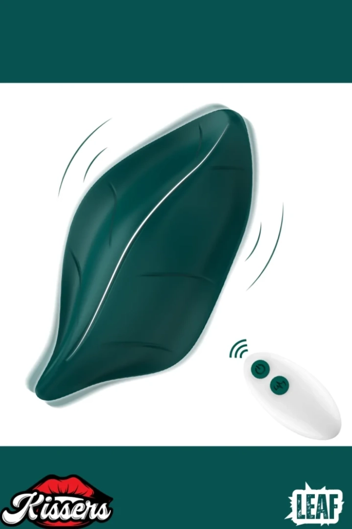 #7750 - Giyilebilir Titreşimli Vibratör Yeşil 9 Cm - Kablosuz Kumandalı