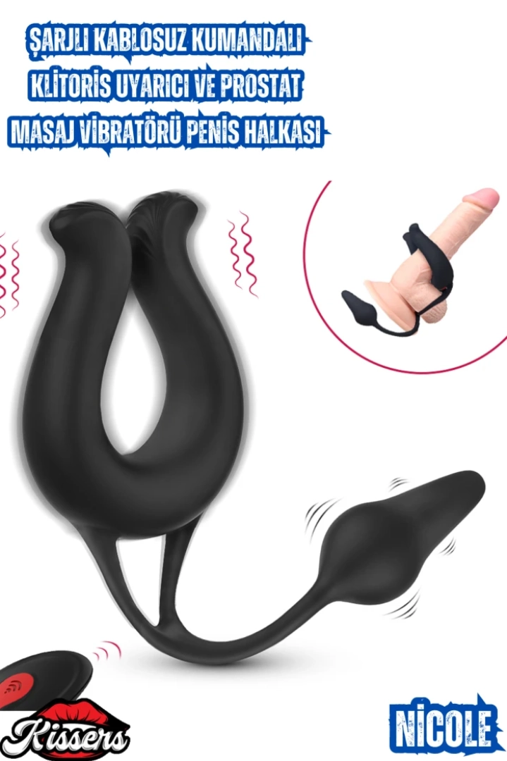 #7834 - Şarjlı Kablosuz Masaj Vibratörü