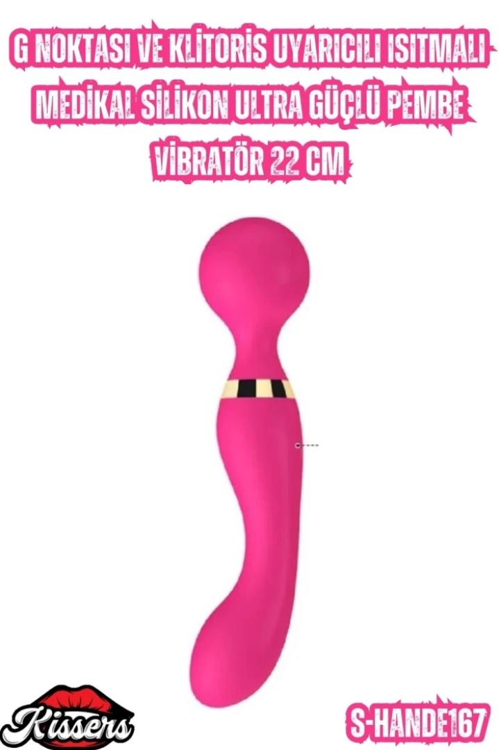 #6766 - Şehvet Dolu Anlar İçin Isıtmalı Pembe Vibratör