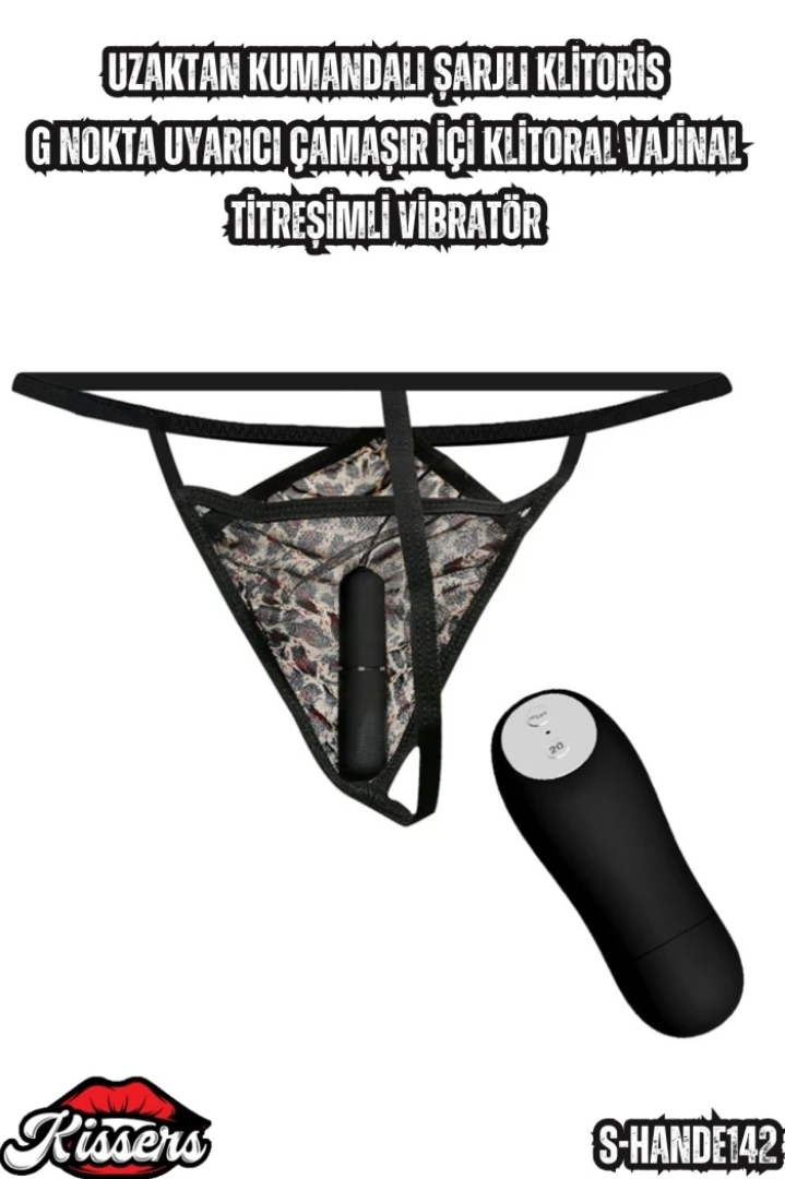 #6787 - Şarjlı Titreşimli Vibratör Klitoral ve G Nokta Uyarıcı