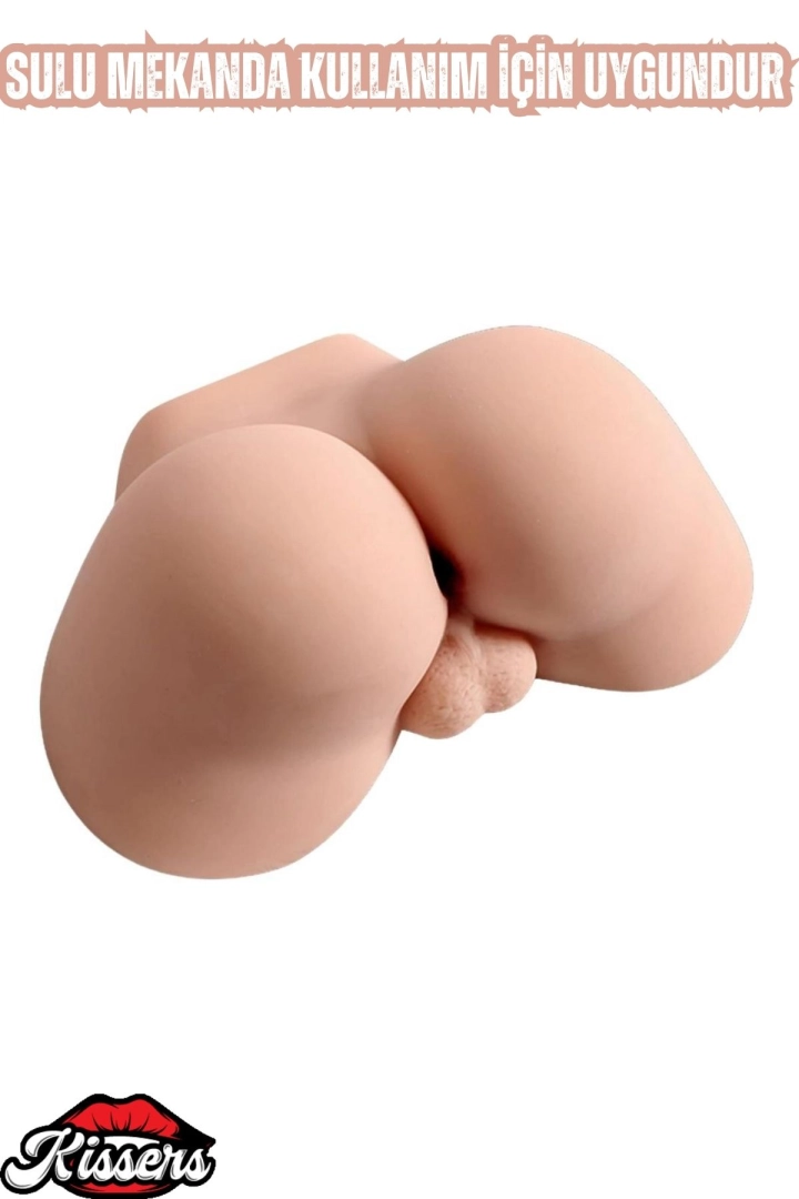 #6482 - Büyük Boy Anal Girişli Realistik Manken Gay Erkek Kalça Mastürbatör 4&quot;
