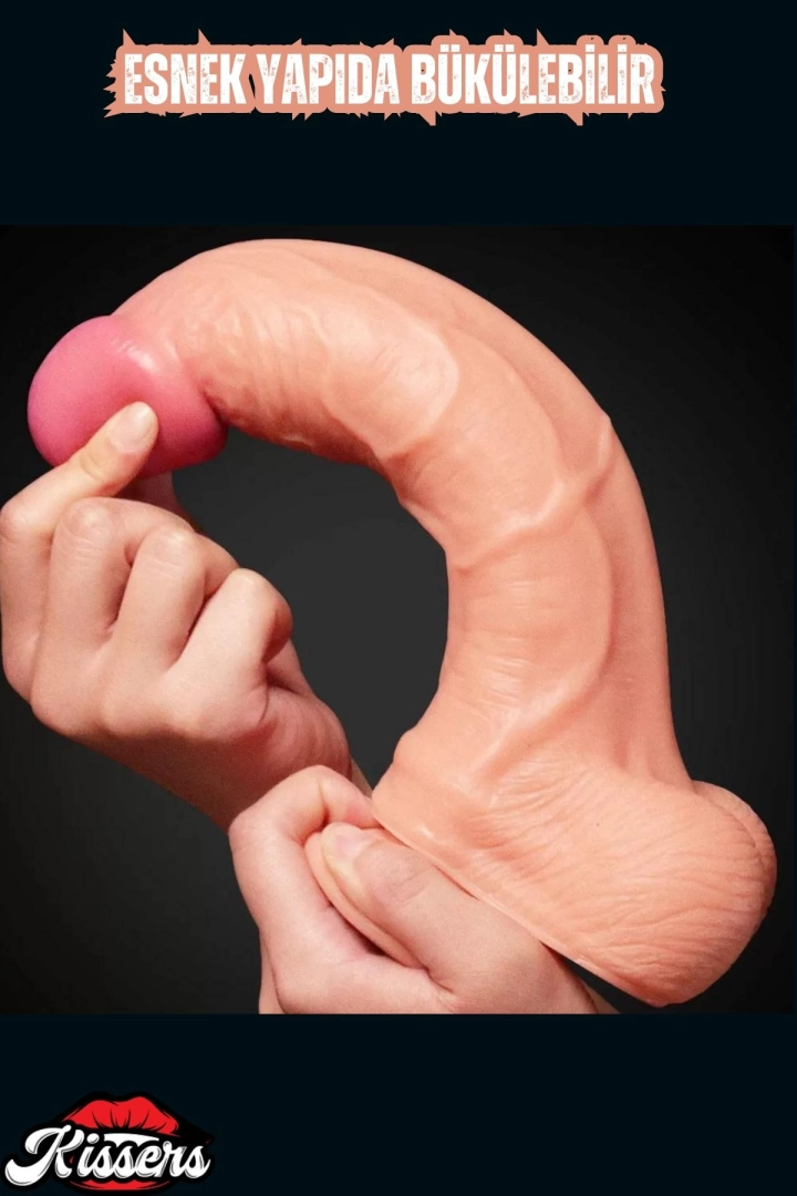 #6536 - Realistik Jel Dokuda Ultra Yumuşak Şeffaf Yapay Penis