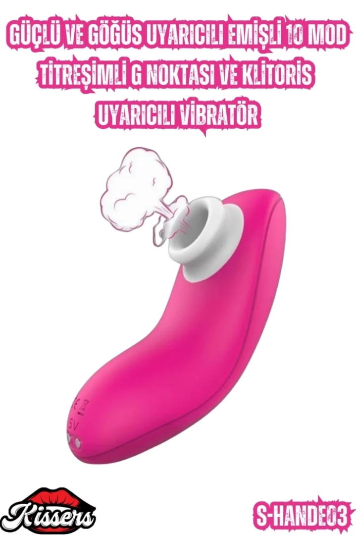 #6925 - 10 Mod Titreşimli G Noktası ve Klitoris Uyarıcılı Vibratör