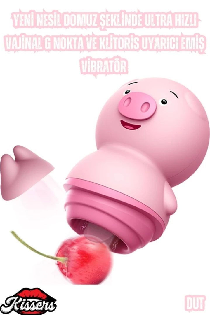 #6930 - Ultra Hızlı G Nokta ve Klitoris Uyarıcı Emiş Vibratör