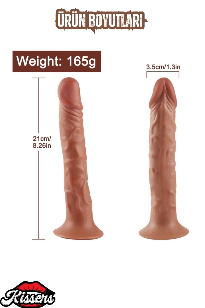 #6574 - Çift Katmanlı Gerçekçi Kayar Deri Ultra Yumuşak Realistik Melez Yapay