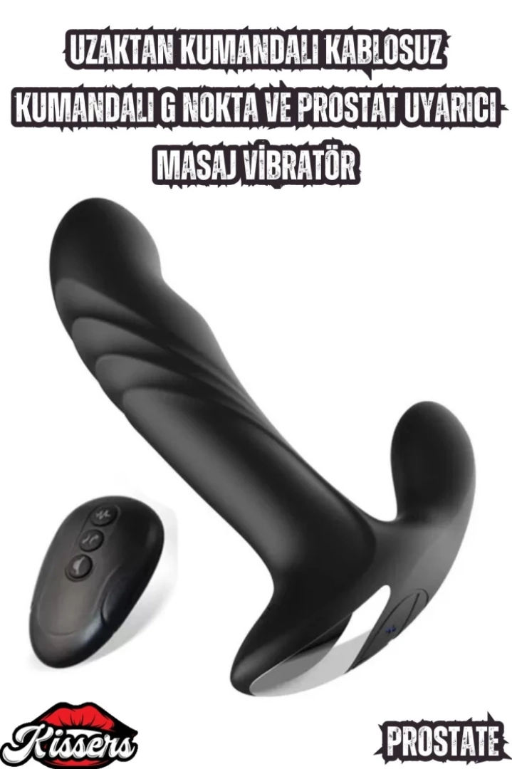 #6960 - Kablosuz G Nokta ve Prostat Masaj Vibratörü Uzaktan Kumandalı