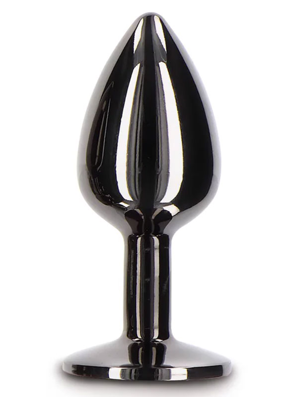 #7947 - NOXXX Siyah Alüminyum Anal Plug Küçük