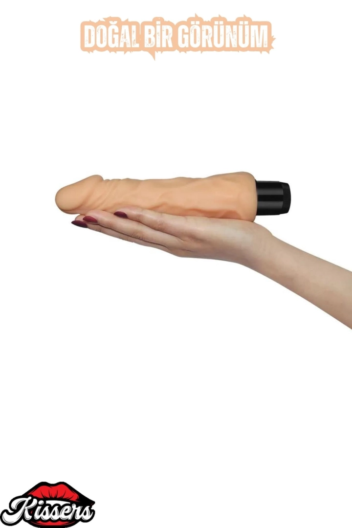 #6596 - Çift Katmanlı Ultra Realistik ve Yumuşak Dokulu Anal Dildo Penis Vibra