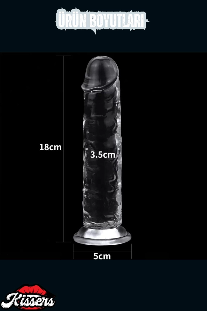 #6607 - Çift Katmanlı Gerçekçi Kayar Deri Ultra Yumuşak Yapay Penis