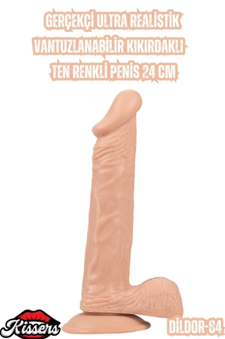 #7011 - Gerçekçi Ultra Realistik Penis 24 Cm