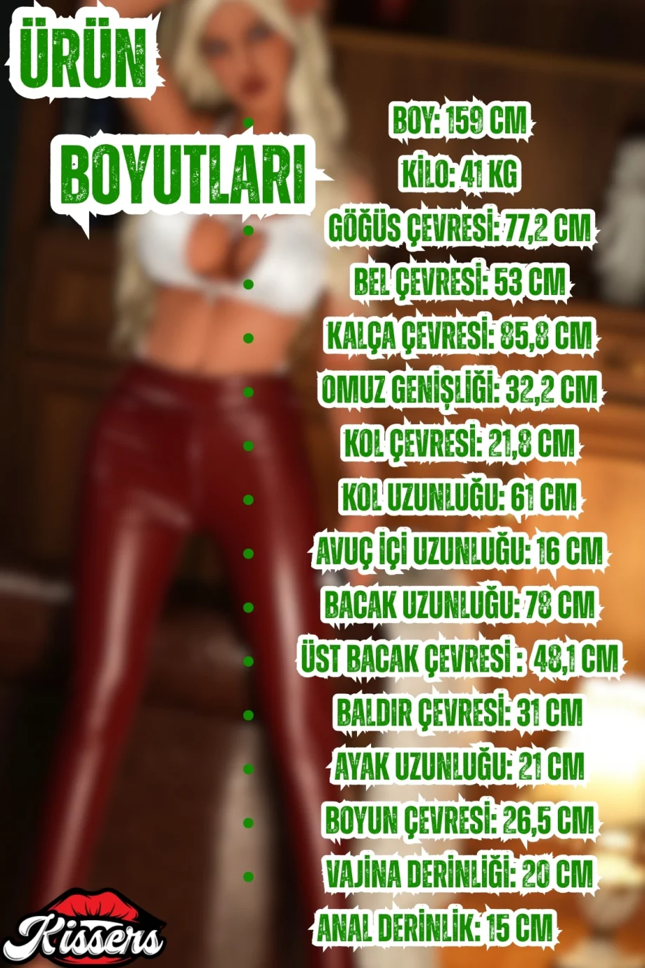 #6320 - Gerçekçi Ultra Realistik 1.69 Boy 50 Kg Realistik Manken Paris