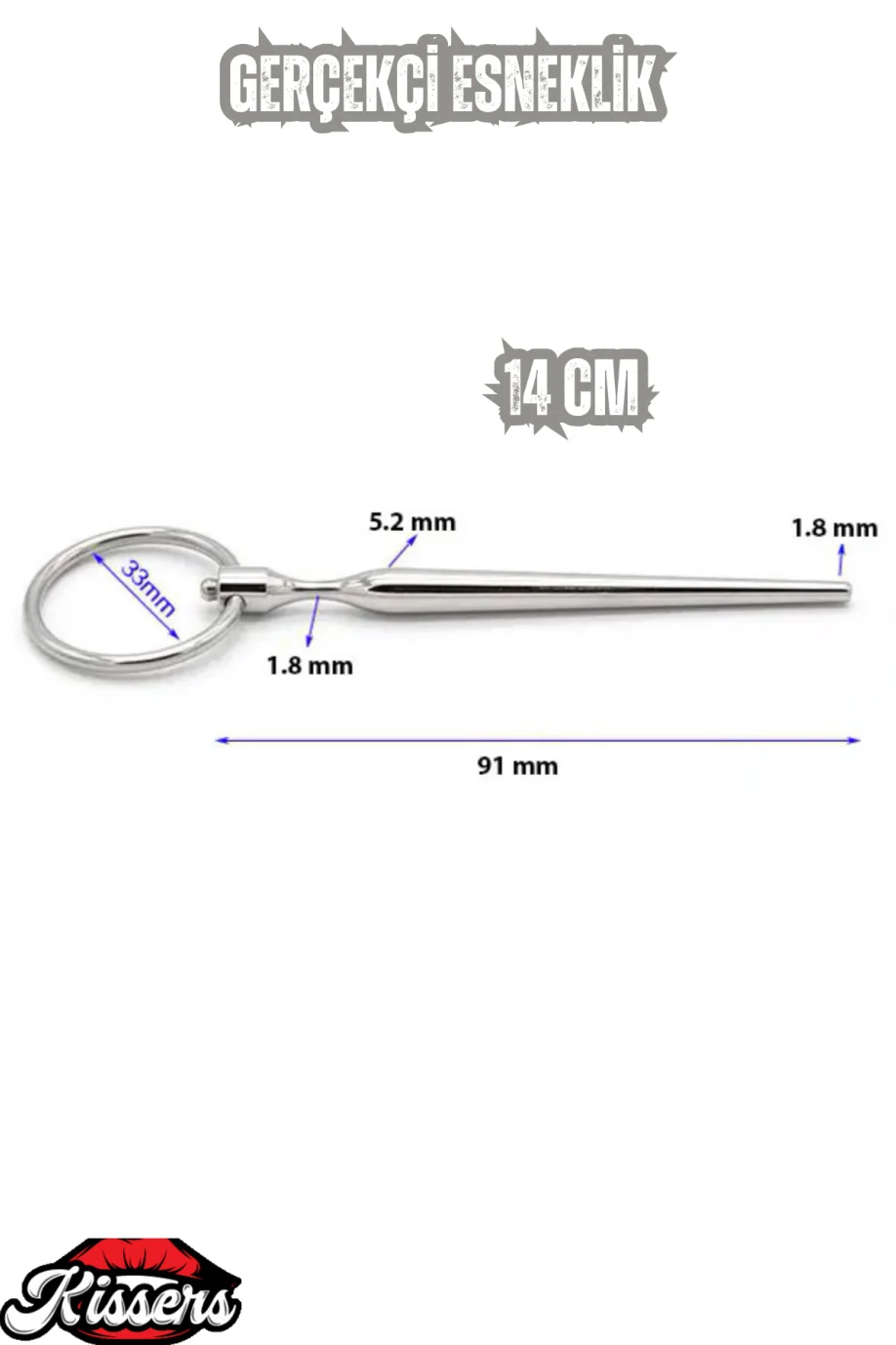 #2366 - BDSM Penis Çubuğu 14 Cm