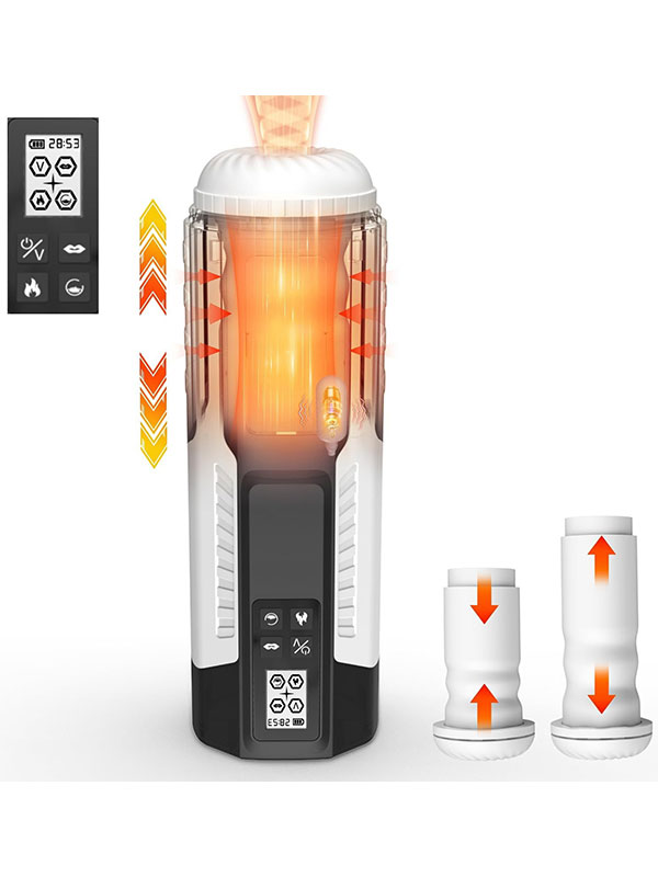 #7938 - NOXXX Max Thrust Isıtmalı Şarjlı Vakumlu Mastürbatör