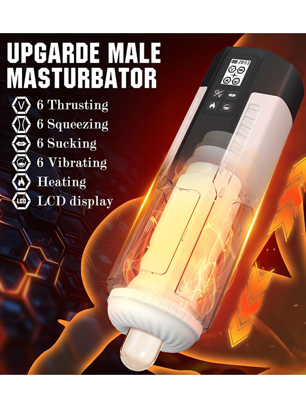 #7942 - NOXXX Max Thrust Isıtmalı Şarjlı Vakumlu Mastürbatör