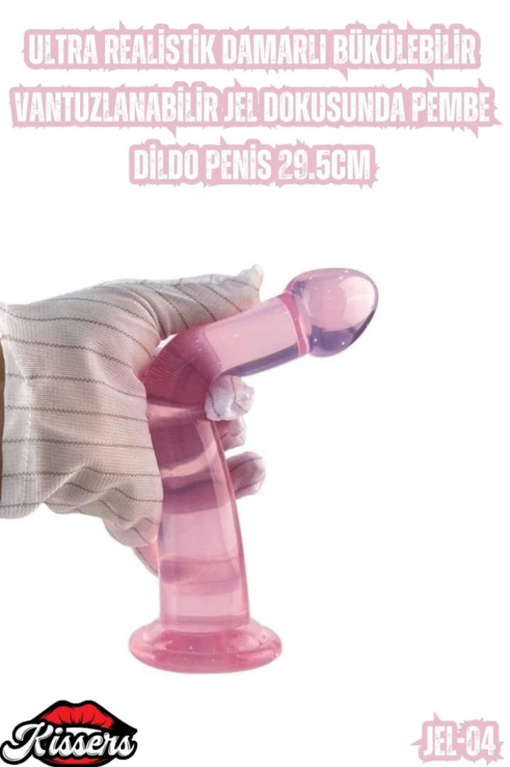 #7155 - Ultra Realistik Damarlı Bükülebilir 29.5 cm