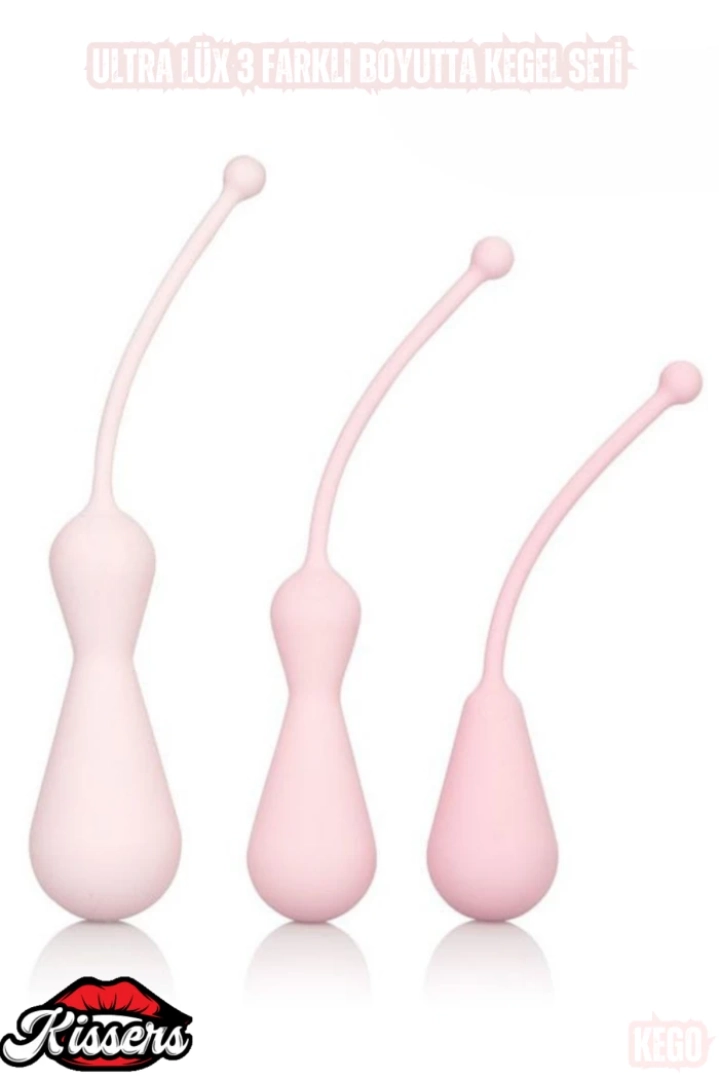 #7299 - Ultra Lüx 3 Farklı Boyutta Kegel Seti