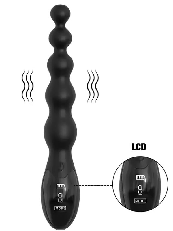 #7917 - NOXXX Obsidian Boncuklu Anal Vibratör