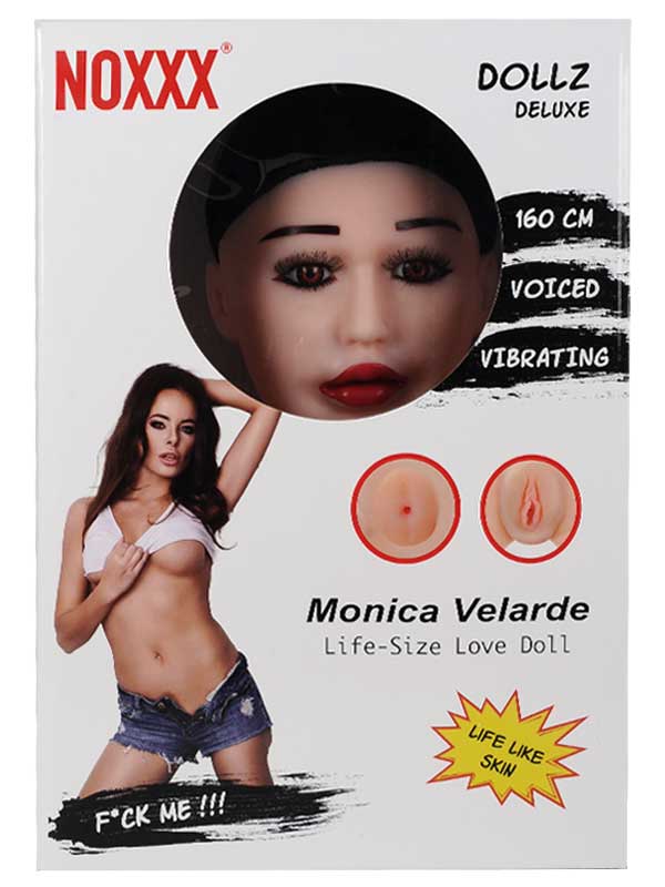 #8272 - NOXXX Monica Velarde Realistik 3 İşlevli Bebek