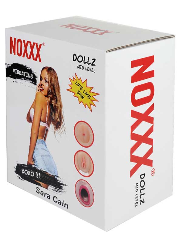 #8268 - NOXXX Sara Cain 3D Yüzlü Reslistik Vajina Anüslü Şişme Bebek