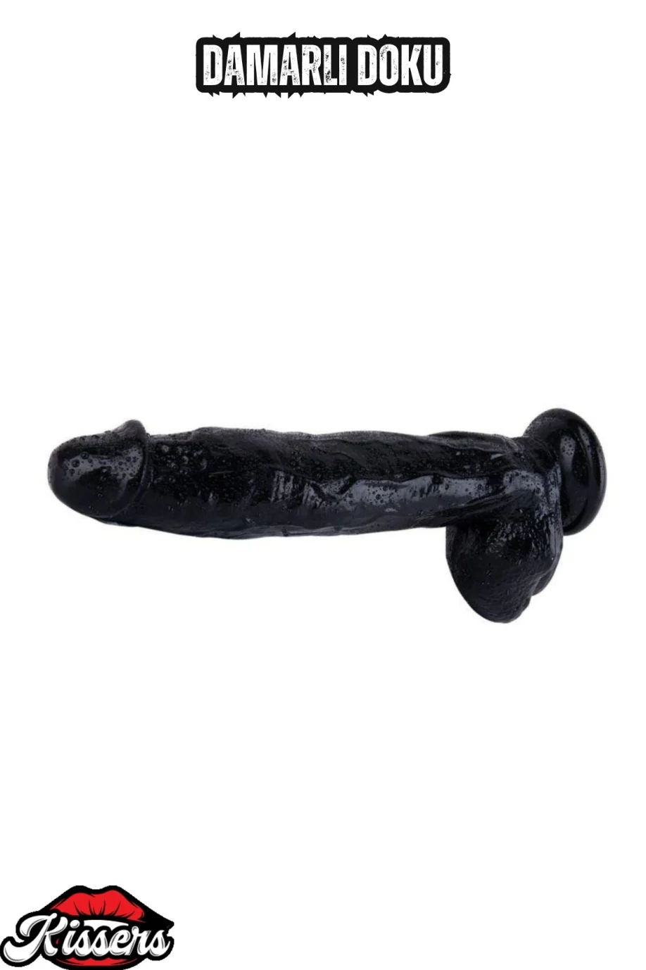 #3156 - Siyah Renkli Ultra Realistik Penis 32 Cm