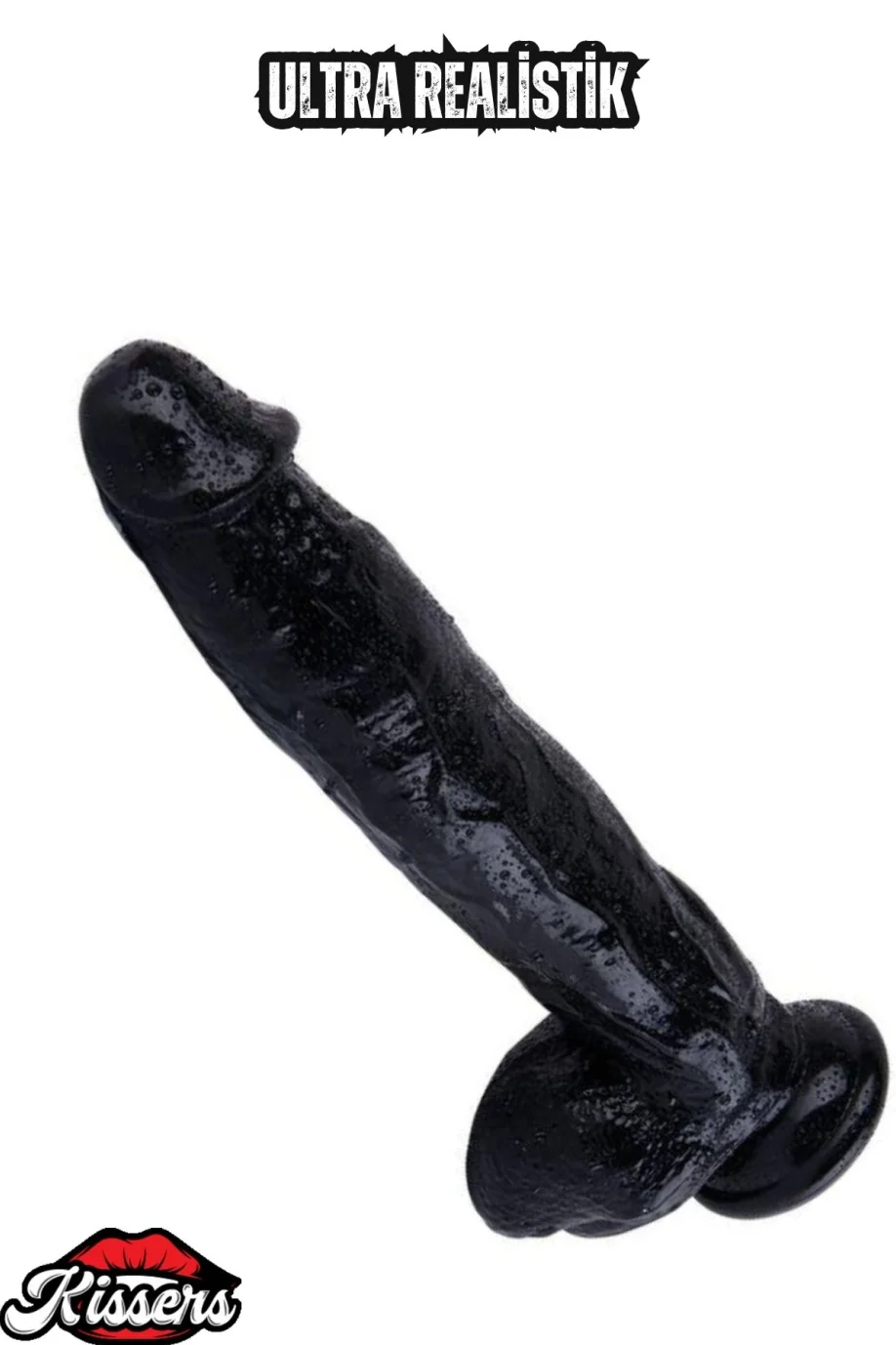 #3157 - Siyah Renkli Ultra Realistik Penis 32 Cm