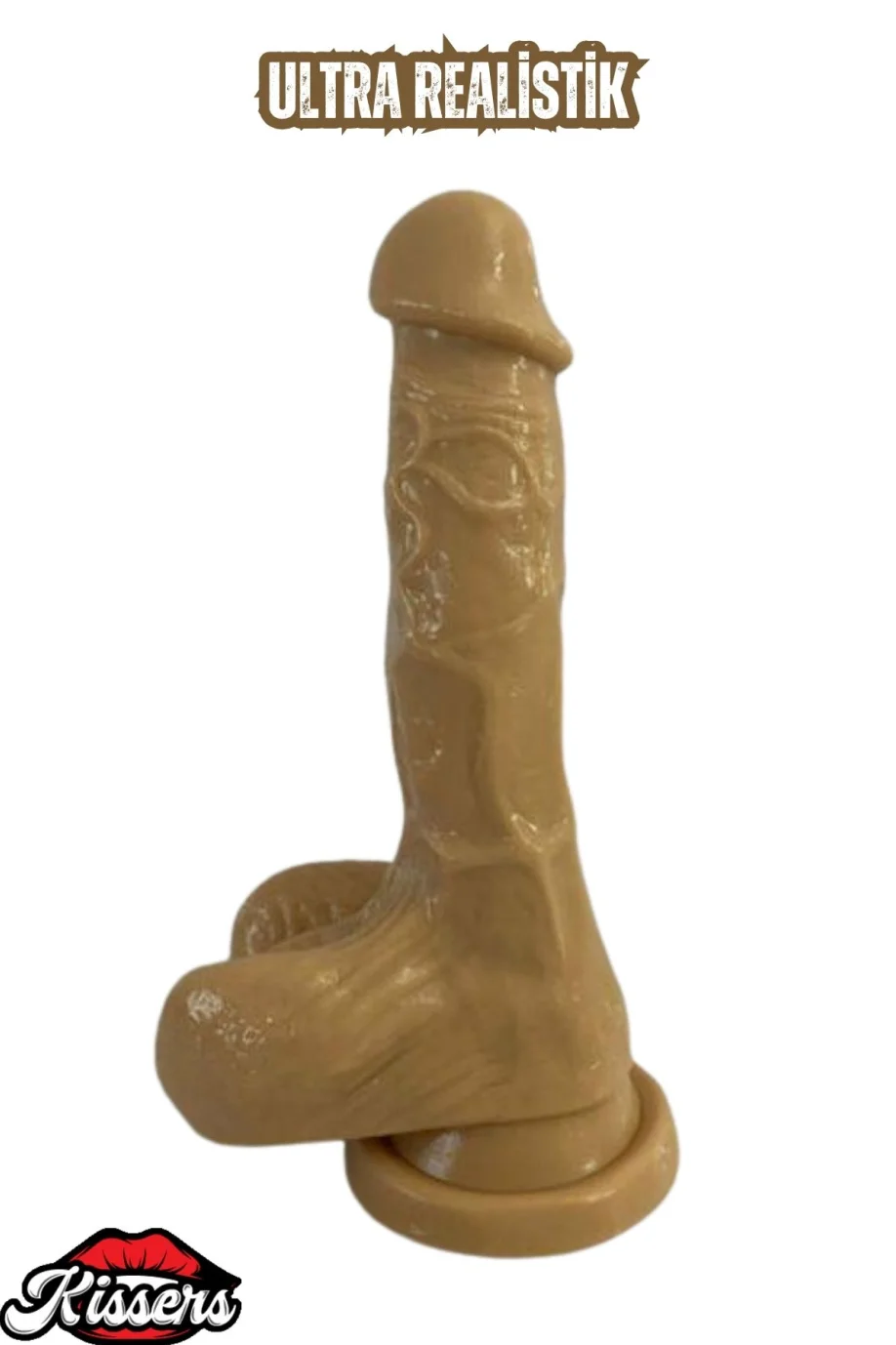 #3205 - Gerçekçi Ultra Realistik Vantuzlanabilir Melez 19.2 Cm