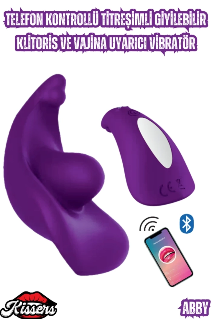 #7346 - Telefon Kontrollü Klitoris Uyarıcı Vibratör