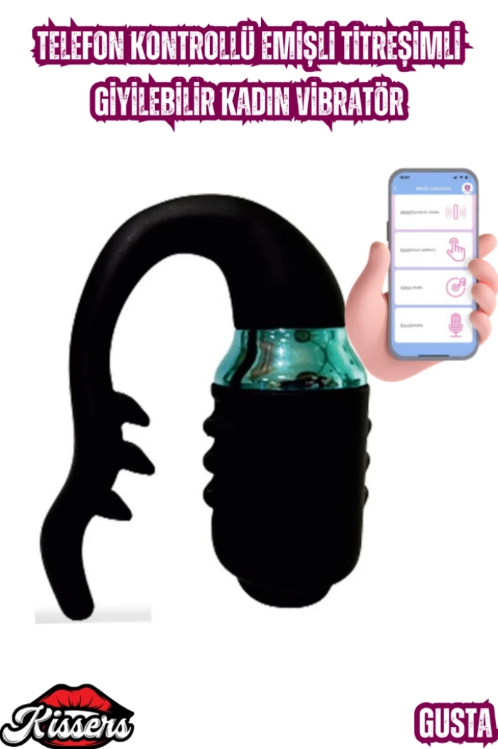 #7348 - Telefonla Kontrol Edilebilen Titreşimli Vibratör