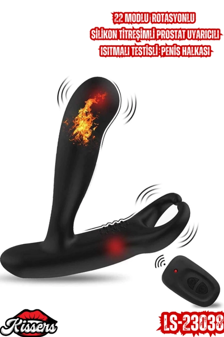 #7408 - 22 Modlu Titreşimli Penis Halkası