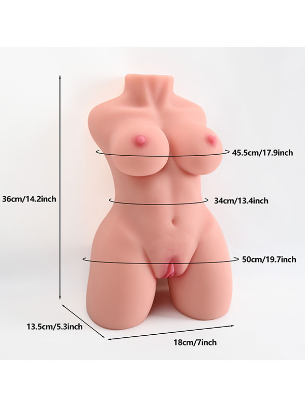 #8163 - Yarım Vücut Mastürbatör 3.3 kg