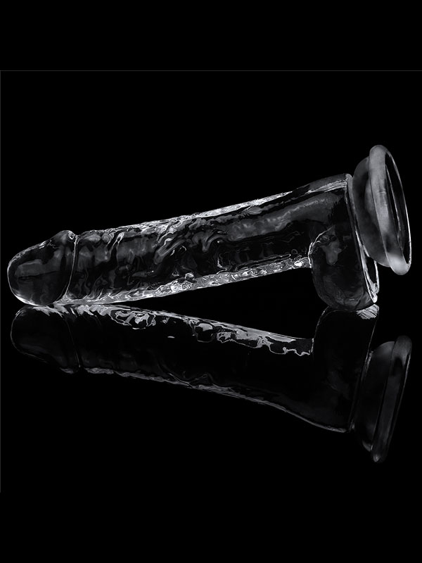 #8092 - Flawless 7.5&#039;&#039; Clear Jel Dildo 19 cm