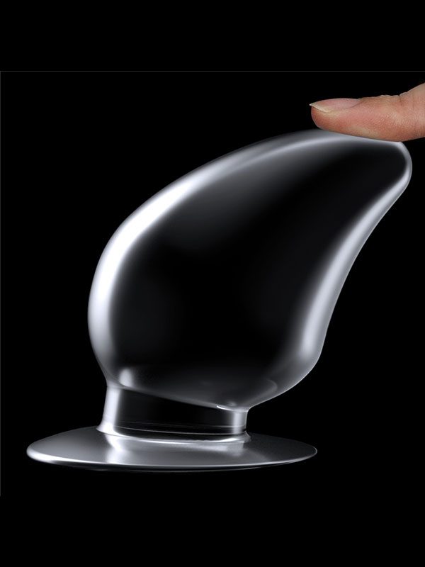 #8087 - Flawless 4.5&#039;&#039; Clear Anal Plug
