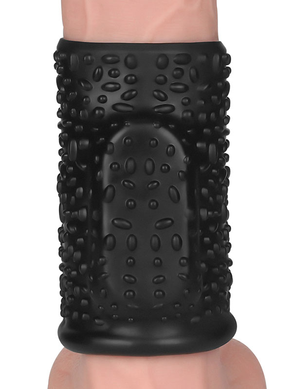 #8121 - Vibrating Drip Knights Ring Penis Halkası