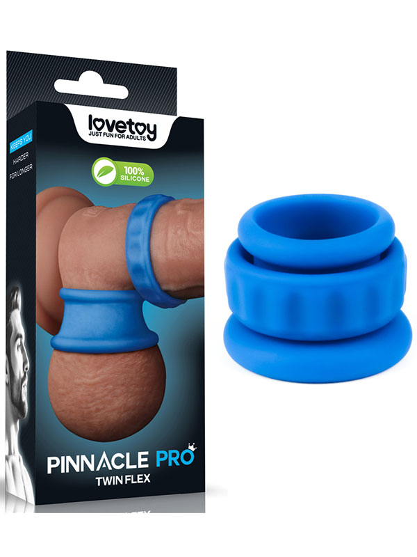 #8112 - Pinnacle Pro Twin Flex Stretcher Penis ve Testis Halkası