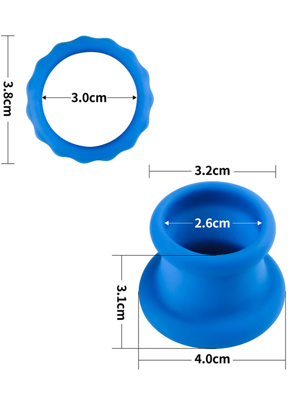 #8110 - Pinnacle Pro Twin Flex Stretcher Penis ve Testis Halkası