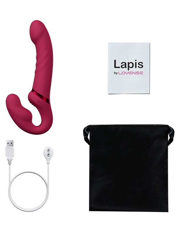 #8183 - LUSH Lapis Strapless Strap-on App Controlled