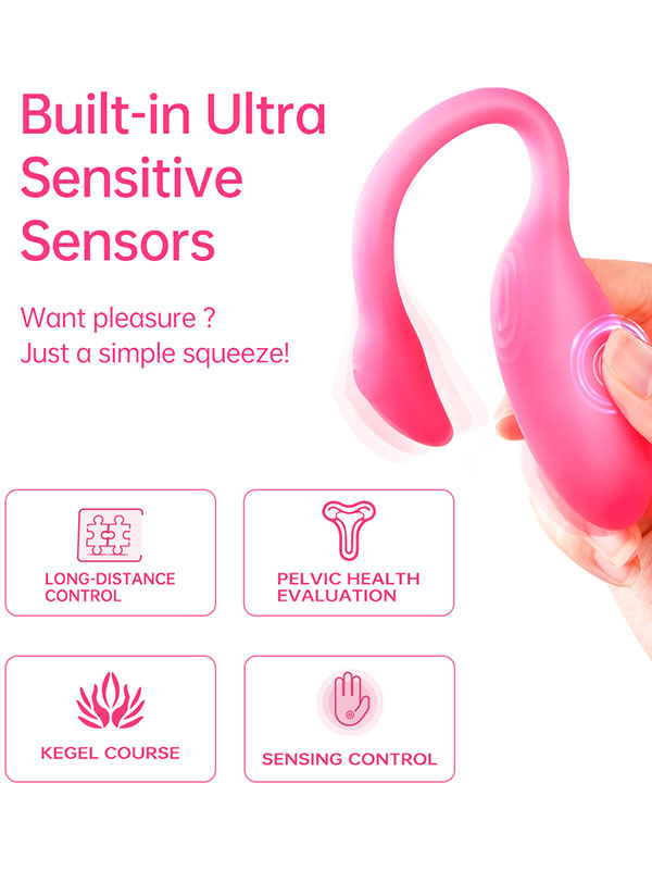 #8012 - Magic Flamingo Max Telefon Kontrollü Giyilebilir Vibratör