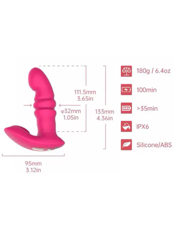 #7848 - Magic Motion Funtown Jive Telefon Kontrollü Vibratör
