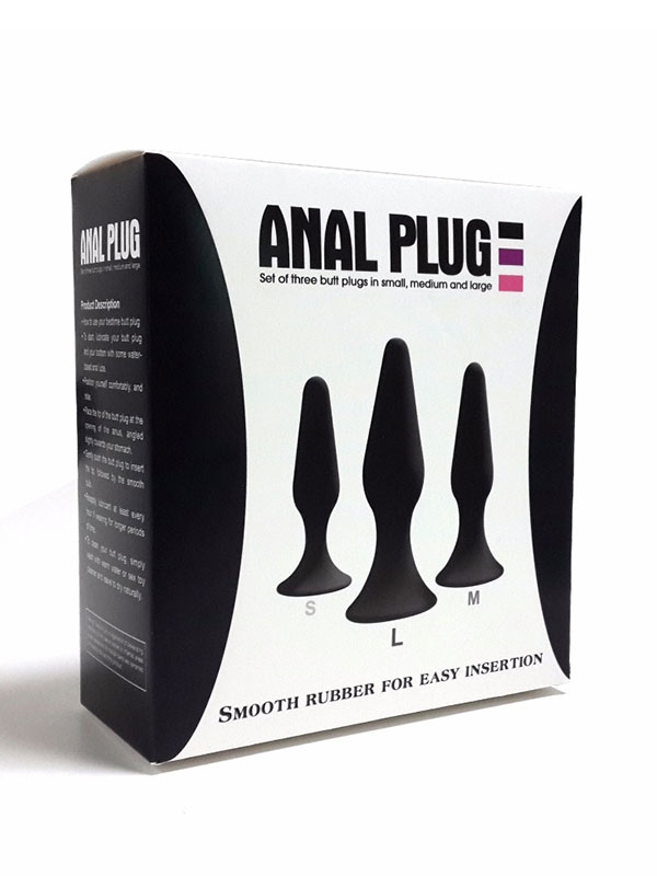 #10012 - NOXXX 3&#039;lü Silikon Anal Plug