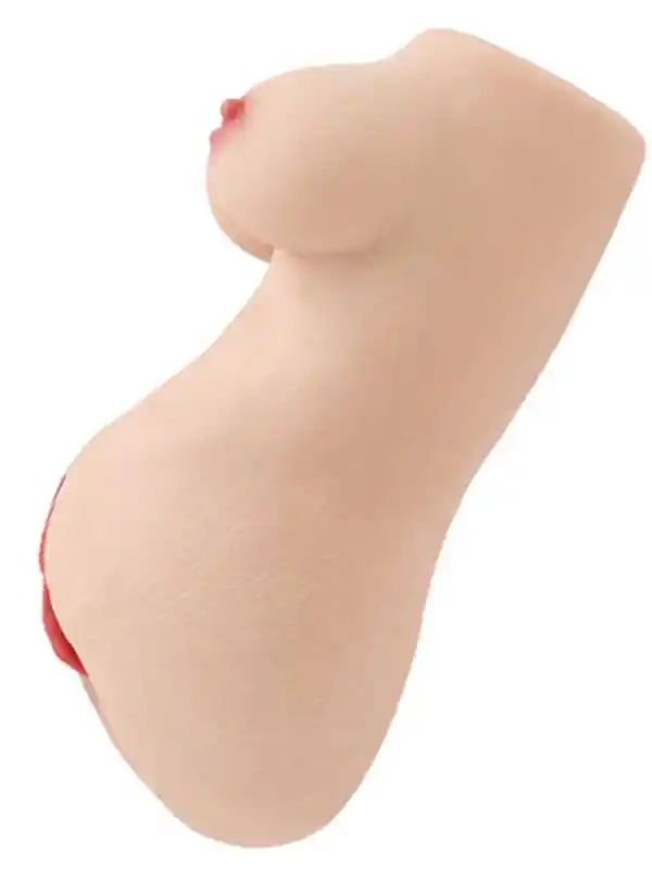 #8805 - Göğüslü Anal ve Vajinal Çift Girişli Mastürbatör