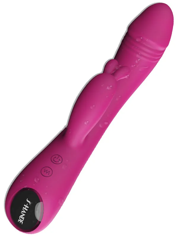 #9142 - Ultra Güçlü Şarjlı Titreşimli Tavşan Vibratör 22 cm