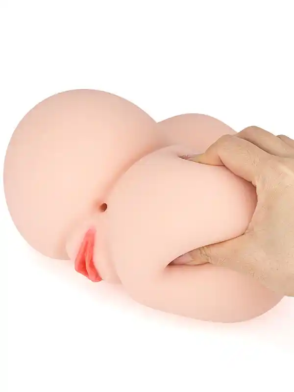 #8364 - Anal Vajinal Çift Girişli Kalça Mastürbatör 2.5 kg