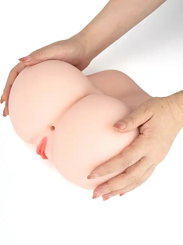 #8363 - Anal Vajinal Çift Girişli Kalça Mastürbatör 2.5 kg