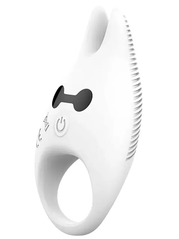 #9057 - Diablo Led Işıklı Şarjlı Titreşimli Penis Halkası