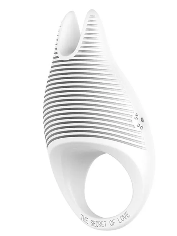 #9054 - Diablo Led Işıklı Şarjlı Titreşimli Penis Halkası