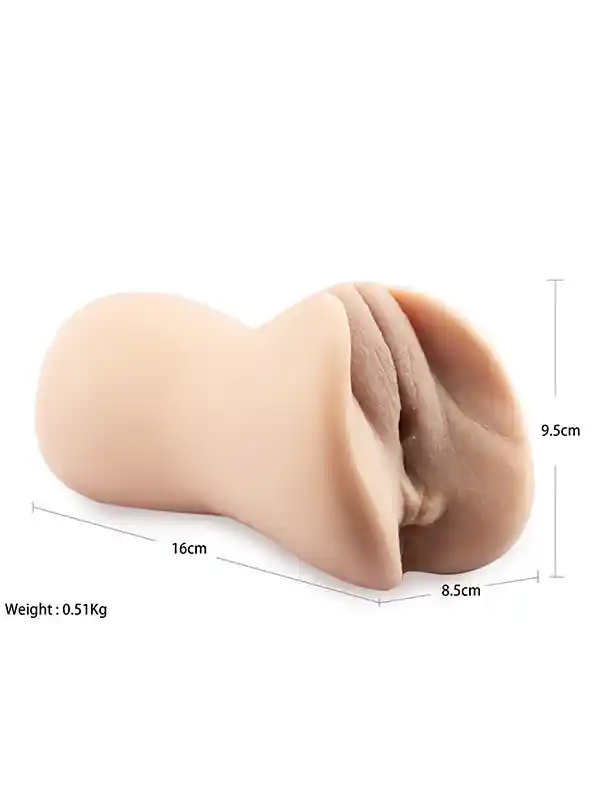 #8658 - Anal ve Vajinal Çift Girişli Mastürbatör