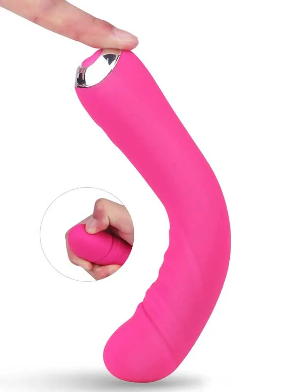 #9143 - Isıtmalı Titreşimli Esnek Vibratör 21 cm
