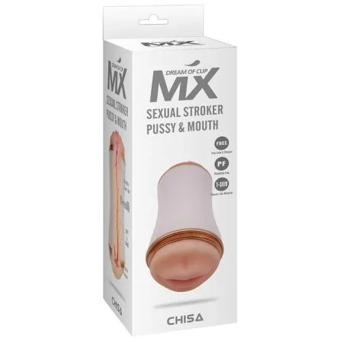 #9613 - Reallistik Vajinal Oral Çift Taraflı Mastürbatör